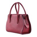COCCINELLE Lord Handbag Grained Leather Sangria