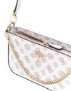 GUESS Noelle Mini Top Zip Shoulder Bag White Logo GUESS Noelle Mini Top Zip Shoulder Bag White Logo