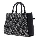 DKNY Onyx Satchel BK Logo - BK