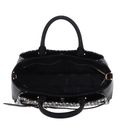 DKNY Onyx Satchel BK Logo - BK