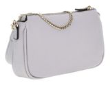 GUESS Noelle Double Pouch Crossbody Lavendar Grey