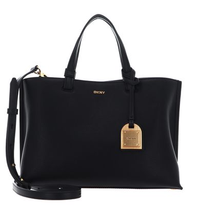 DKNY Alya Satchel Blk / Gold