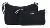 HUGO Bel Multi Crossbody Bag Black / White HUGO Bel Multi Crossbody Bag Black / White