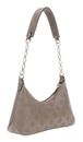 GUESS Gerty Top Zip Shoulder Bag Dark Taupe GUESS Gerty Top Zip Shoulder Bag Dark Taupe