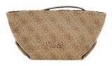 GUESS Eco Evaine Make Up Bag Latte Logo / Brown