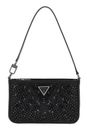 GUESS Beauvoir Mini Top Zip Shoulder Bag Black GUESS Beauvoir Mini Top Zip Shoulder Bag Black