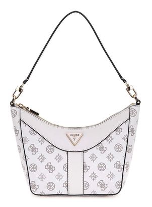 GUESS Dorys Shoulder Bag White Logo