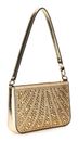 GUESS Beauvoir Mini Top Zip Shoulder Bag Gold
