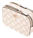 GUESS Noelle Crossbody Camera Bag Sand Logo GUESS Noelle Crossbody Camera Bag Sand Logo
