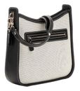 GUESS Sebina Bucket Shoulder Bag Natural / Black