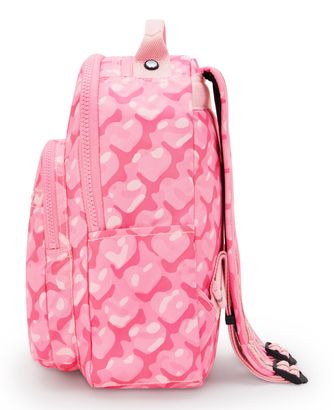 kipling Back To School Print Seoul Backpack Adorable Hearts  display picture 1