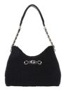 GUESS Aslia Top Zip Shoulder Bag Black GUESS Aslia Top Zip Shoulder Bag Black