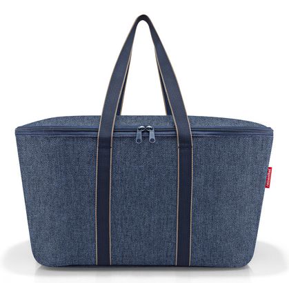 reisenthel Cooler Bag L Herringbone Dark Blue