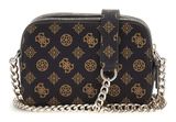 GUESS Noelle Crossbody Camera Bag Mocha Logo GUESS Noelle Crossbody Camera Bag Mocha Logo