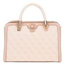 GUESS Orlina Logo Society Satchel Sand Logo