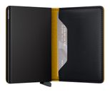 Secrid Slimwallet Matte Black & Ochre