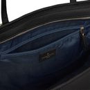 Lazarotti Bologna Leather Shopper L Black Lazarotti Bologna Leather Shopper L Black