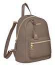 Lazarotti Bologna Leather Backpack S Taupe