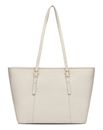 Lazarotti Bologna Leather Shopper L Cream White Lazarotti Bologna Leather Shopper L Cream White