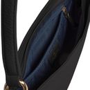 Lazarotti Bologna Leather Hobo Black Lazarotti Bologna Leather Hobo Black