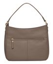 Lazarotti Bologna Leather Hobo Taupe Lazarotti Bologna Leather Hobo Taupe