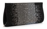 Tamaris Amalia Rhinestone Clutch Black