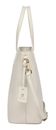 Lazarotti Bologna Leather City Shopper Creme White Lazarotti Bologna Leather City Shopper Creme White