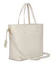 Lazarotti Bologna Leather City Shopper Creme White Lazarotti Bologna Leather City Shopper Creme White