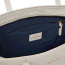 Lazarotti Bologna Leather City Shopper Creme White Lazarotti Bologna Leather City Shopper Creme White