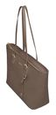 Lazarotti Bologna Leather Shopper L Taupe Lazarotti Bologna Leather Shopper L Taupe