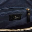 Lazarotti Bologna Leather Bowling Bag Black