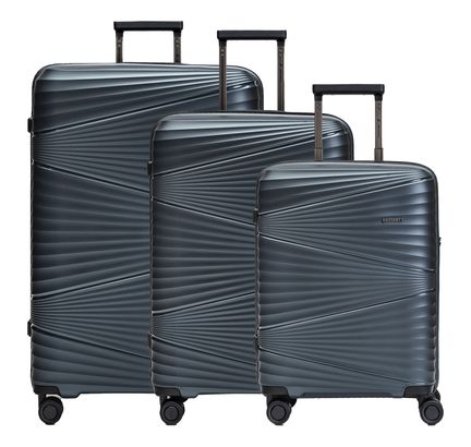 Pactastic Collection 02 Trolley-Set S / M / L Dark - Grey Metallic 2