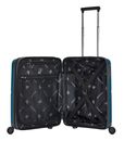 Pactastic Collection 01 Cabin Trolley S Turquoise - Metallic