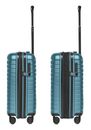 Pactastic Collection 04 Cabin Trolley S Ice Blue - Metallic