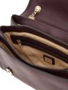GUESS Noelle Covertible Xbody Flap Bag Aubergine