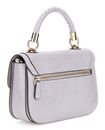 GUESS Orlina Top Handle Flap Bag Lavendar Grey GUESS Orlina Top Handle Flap Bag Lavendar Grey