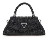 GUESS Beauvoir Top Handle Flap Bag Black