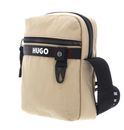 HUGO Dusky NS Zip Crossbody Beige HUGO Dusky NS Zip Crossbody Beige