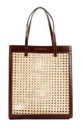 THE BRIDGE Mirra Wow Shopping Bag Marrone 14 / Oro