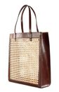 THE BRIDGE Mirra Wow Shopping Bag Marrone 14 / Oro THE BRIDGE Mirra Wow Shopping Bag Marrone 14 / Oro