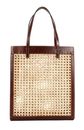 THE BRIDGE Mirra Wow Shopping Bag Marrone 14 / Oro THE BRIDGE Mirra Wow Shopping Bag Marrone 14 / Oro