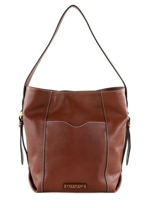 THE BRIDGE Gemma Hobo Marrone 14 / Oro