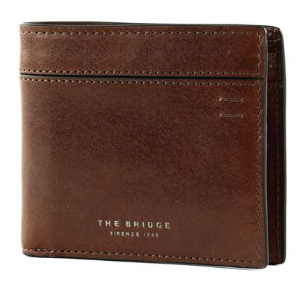 THE BRIDGE Giulio Man Wallet Marrone TB / Rut. Sc. Opaco