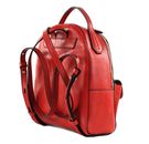 THE BRIDGE Gloria Backpack S Arancio Bruciato / Oro THE BRIDGE Gloria Backpack S Arancio Bruciato / Oro