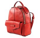 THE BRIDGE Gloria Backpack S Arancio Bruciato / Oro THE BRIDGE Gloria Backpack S Arancio Bruciato / Oro