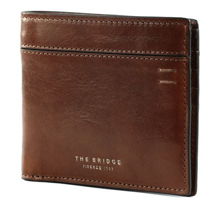 THE BRIDGE Giulio Man Card Case Marrone TB / Rut. Sc. Opaco