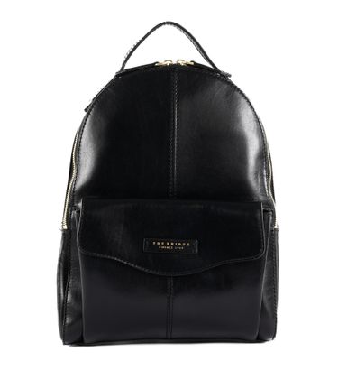 THE BRIDGE Gloria Backpack M Nero abb. ORO