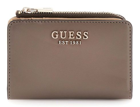 GUESS Laurel SLG Zip Around Wallet Dark Taupe