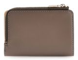 GUESS Laurel SLG Zip Around Wallet Dark Taupe GUESS Laurel SLG Zip Around Wallet Dark Taupe