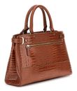 GUESS Silvye Luxury Satchel Cognac GUESS Silvye Luxury Satchel Cognac